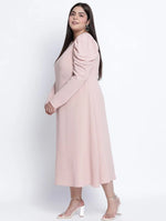 Bizzarie Peach Bon-Bon Moss Plus Size Dress