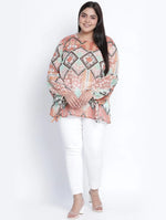 Vancour Freezt Printed Plus Size Top