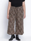 Criskey Animal Print Plus Size Elasticated Pant