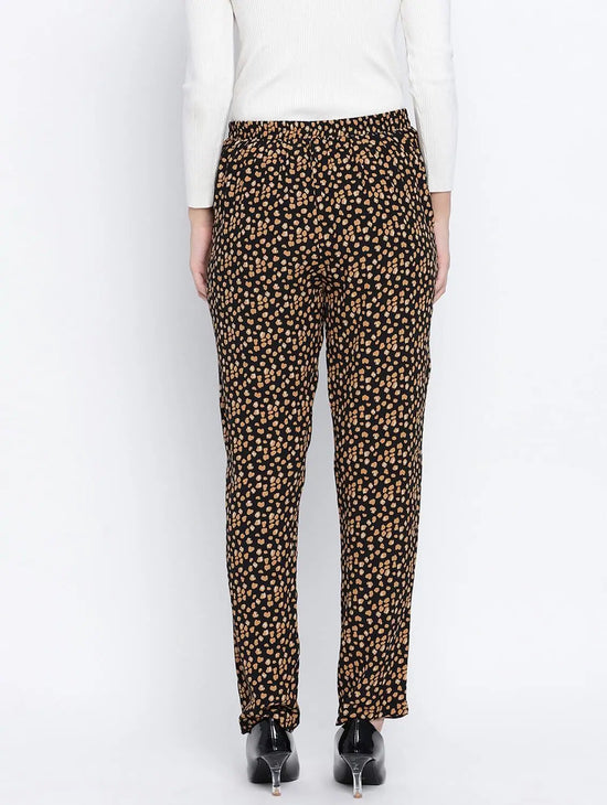 Ragallic Small Motif Casual Women Pant