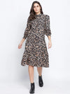 Razzle Dazzle Jaguar Print Women Dress