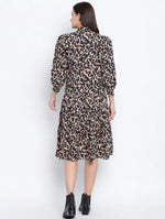 Razzle Dazzle Jaguar Print Women Dress