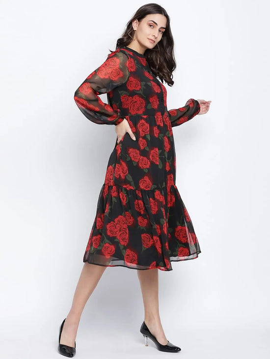 Rosebud Button Down Women Dress