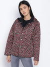 Women Printed Multi Collared Neck Full Sleeve Jacket