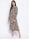 Bombshell Floral Print Casual Women Dress