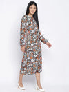 Bombshell Floral Print Casual Women Dress