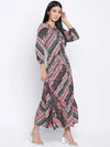 Divine Wrap A-Symetrical Casual Women Dress