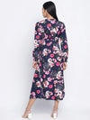 Oasis Bloom Floral Print Casual Women Dress