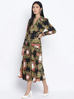 Deco Chic Abstract Printed Women Dress