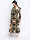 Deco Chic Abstract Printed Women Dress