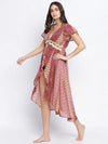 Charmilistic Laced Up Women Beachwear Dress