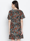 Fizzy Fiz Multicolur Floral Print Maternity Dress