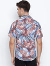 Modish Snazzy Tropical Printed Causal Men Shirt