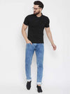 Pure Cotton Black Polo T-shirt