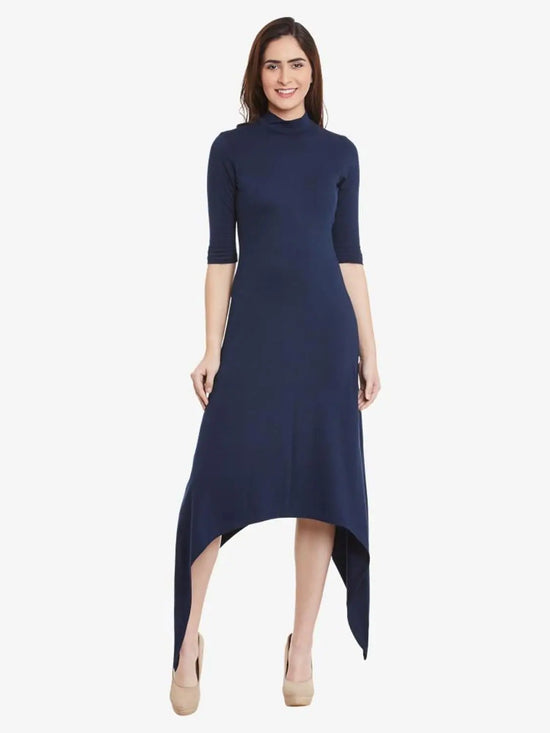 Dip Out Knit Dress Navy