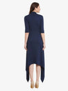 Dip Out Knit Dress Navy