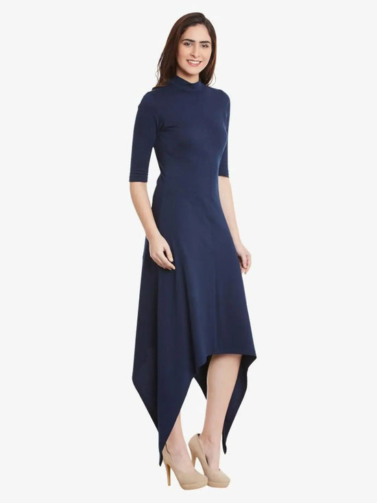 Dip Out Knit Dress Navy