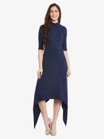 Dip Out Knit Dress Navy