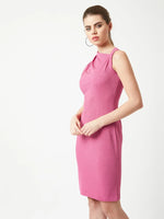 That Queen Impression Bodycon Dress Pink