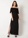 Heart To Finish Pearl Maxi Dress Black