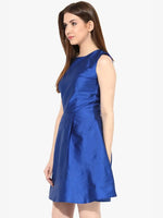 In A Trance Skater Dress Cobalt blue