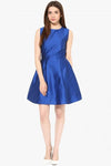 In A Trance Skater Dress Cobalt blue