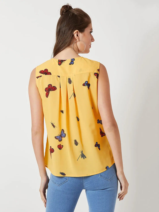 Getting Hot In Here Multicolor-Base Yellow Top