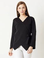 Grab It Now Knotted Black Top