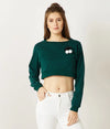 Give Your Best Pompom Green Top