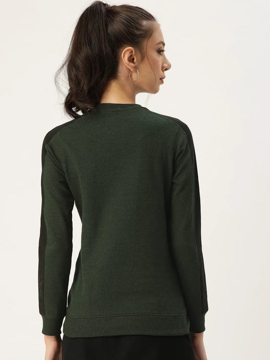 Women Relaxed Fit Vibe Sweatshirt