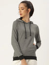 Women Solid Grey Full Sleeve Jacket