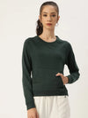 Women Relaxed Fit Clap Sweatshirt