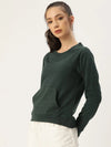 Women Relaxed Fit Clap Sweatshirt