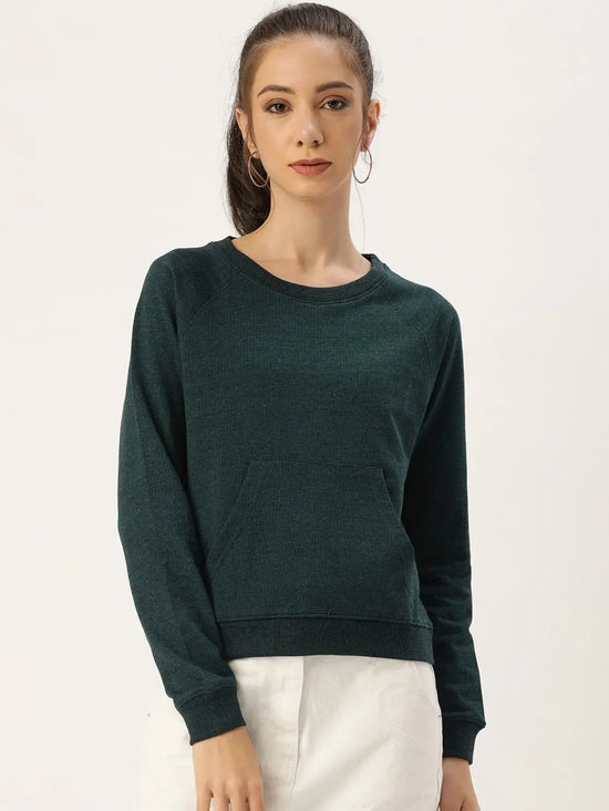 Women Relaxed Fit Hypertouch Sweatshirt