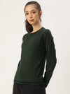 Women Relaxed Fit Shift Sweatshirt