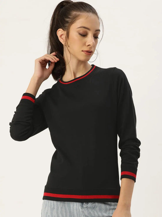 Women Relaxed Fit Upward Sweatshirt