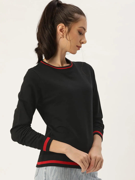 Women Relaxed Fit Upward Sweatshirt