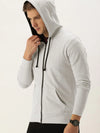 Men Solid Relaxed Fit Spring Hoodie