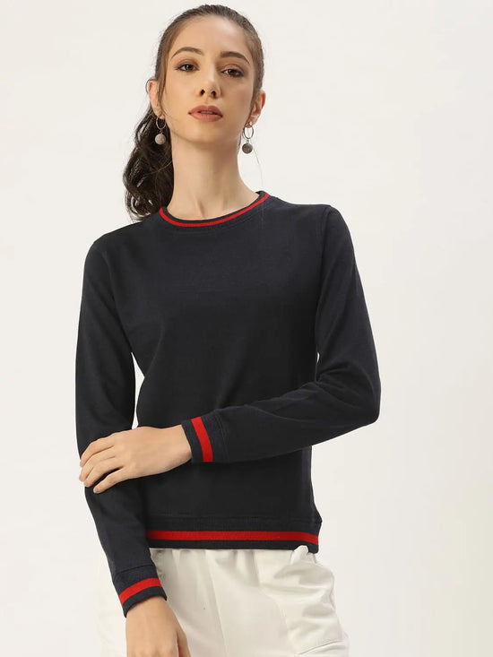 Women Relaxed Fit Ezarra Sweatshirt