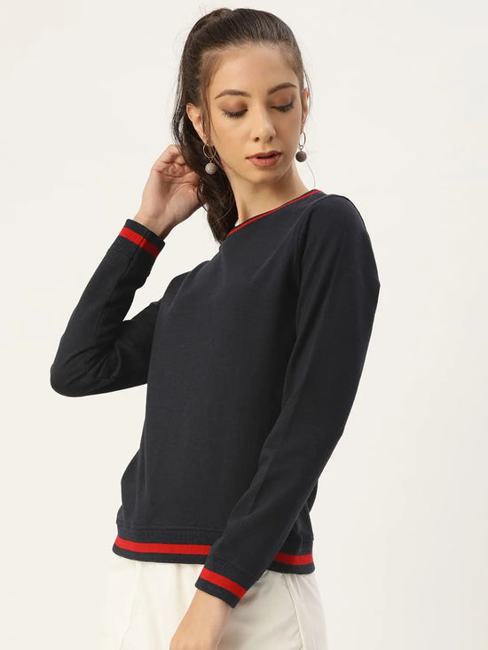 Women Relaxed Fit Ezarra Sweatshirt