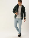 Men Solid Relaxed Fit Splash Hoodie