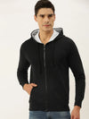 Men Solid Relaxed Fit Elysium Hoodie