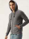 Men Solid Relaxed Fit Urban Hoodie