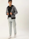 Men Solid Relaxed Fit Turbine Hoodie