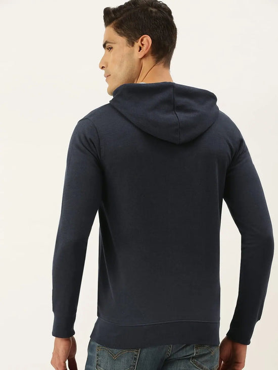 Men Solid Relaxed Fit Clara Hoodie