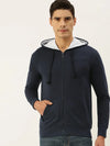 Men Solid Relaxed Fit Clara Hoodie