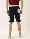 Men Solid Regular Fit Threads Shorts