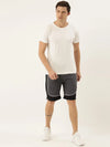 Men Solid Regular Fit Urban Shorts