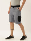 Men Solid Regular Fit Blackout Shorts