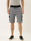 Men Solid Regular Fit Blackout Shorts